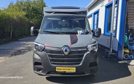 Renault Master montáž autoalarmu Pandora Camper